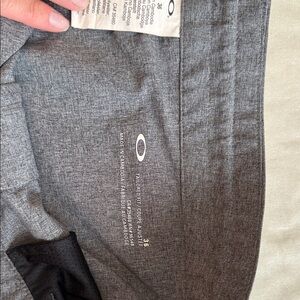 Oakley Men's Charcoal Tailored Pants